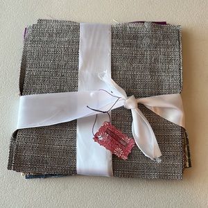 New, Handmade/Hand Cut by Me, Set of Ten, 10 1/4”, Scrap Quilt Blocks, Recycling